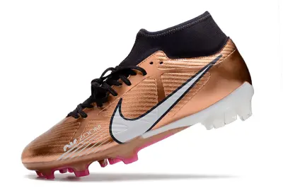 Nike Air Zoom Mercurial Superfly 9 Academy FG - Copper/Bright Pink/Classic White
