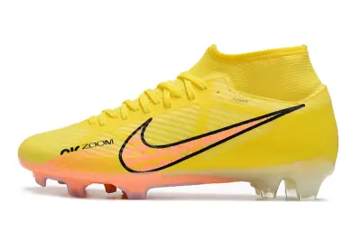 Nike Air Zoom Mercurial Superfly 9 Academy FG - Yellow/Bright Lemon/Coral Peach