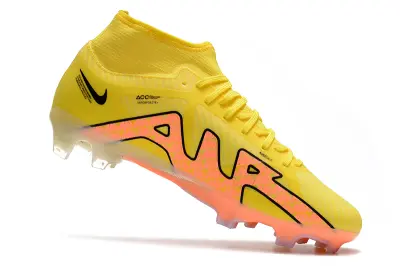 Nike Air Zoom Mercurial Superfly 9 Academy FG - Yellow/Bright Lemon/Coral Peach