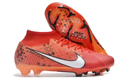 CR7 x Nike Air Zoom Mercurial Superfly 9 Academy FG - Red/Vibrant Red/Fiery Orange