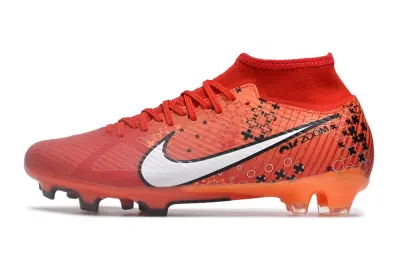 CR7 x Nike Air Zoom Mercurial Superfly 9 Academy FG - Red/Vibrant Red/Fiery Orange