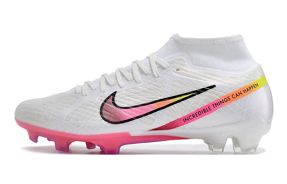Nike Air Zoom Mercurial Superfly 9 Academy FG - White/Vibrant Pink/Black