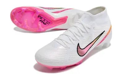 Nike Air Zoom Mercurial Superfly 9 Academy FG - White/Vibrant Pink/Black