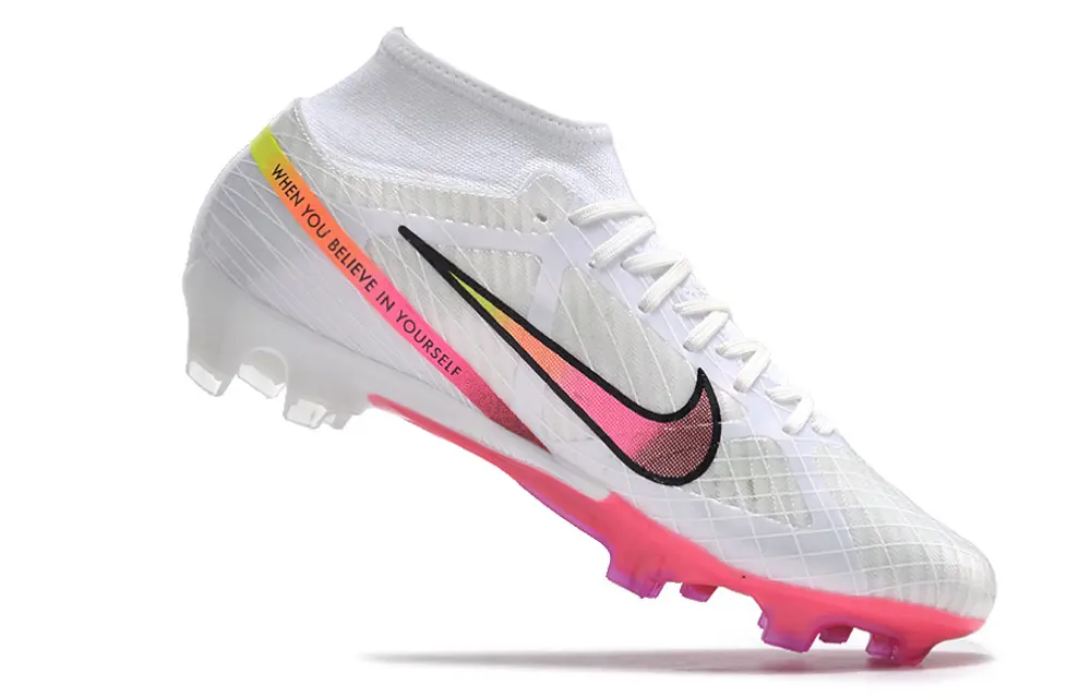 Nike Air Zoom Mercurial Superfly 9 Academy FG - White/Vibrant Pink/Black