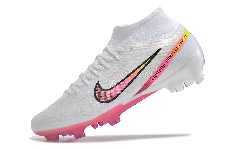 Nike Air Zoom Mercurial Superfly 9 Academy FG - White/Vibrant Pink/Black