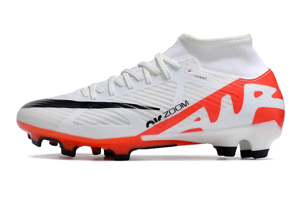 Nike Air Zoom Mercurial Superfly 9 Academy FG - White/Bright Orange/Black