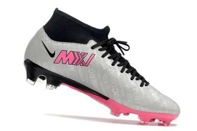 Nike Air Zoom Mercurial Superfly 9 Academy FG - Gray/Neon Pink/Black