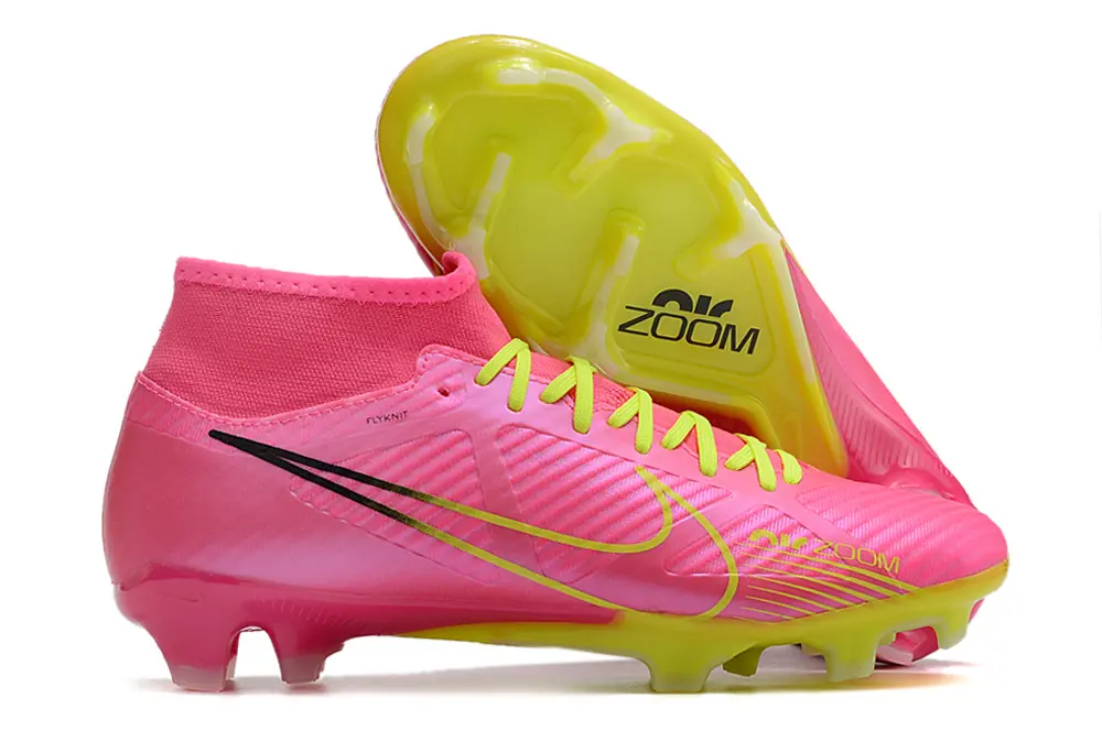 Nike Air Zoom Mercurial Superfly 9 Academy FG - Pink/Vibrant Pink/Neon Yellow