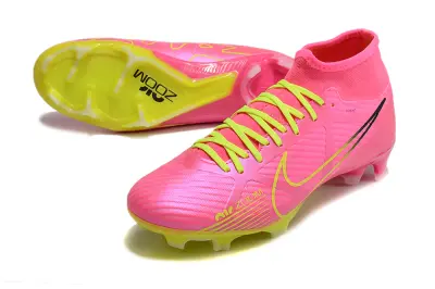 Nike Air Zoom Mercurial Superfly 9 Academy FG - Pink/Vibrant Pink/Neon Yellow