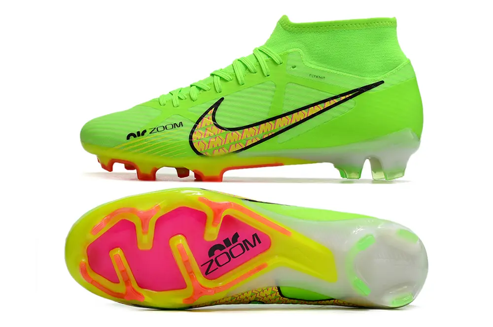 Nike Air Zoom Mercurial Superfly 9 Academy FG - Green/Neon Green/Fluorescent Pink
