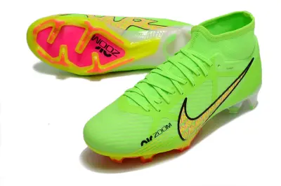 Nike Air Zoom Mercurial Superfly 9 Academy FG - Green/Neon Green/Fluorescent Pink