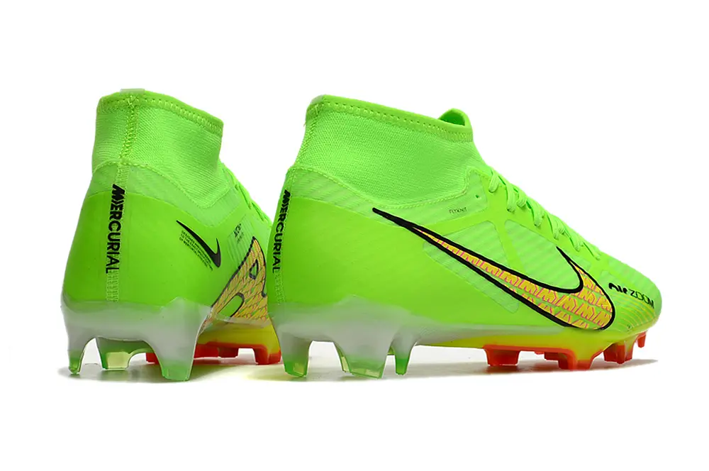 Nike Air Zoom Mercurial Superfly 9 Academy FG - Green/Neon Green/Fluorescent Pink