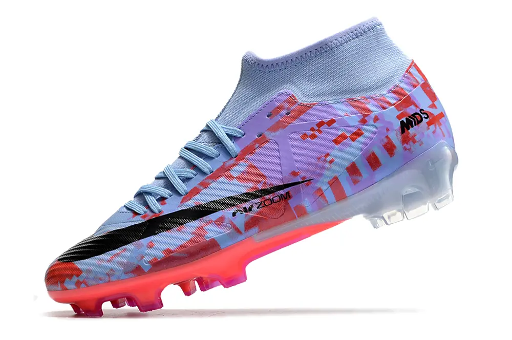 Nike Air Zoom Mercurial Superfly 9 Academy FG - Blue/Sky Blue/Coral Pink