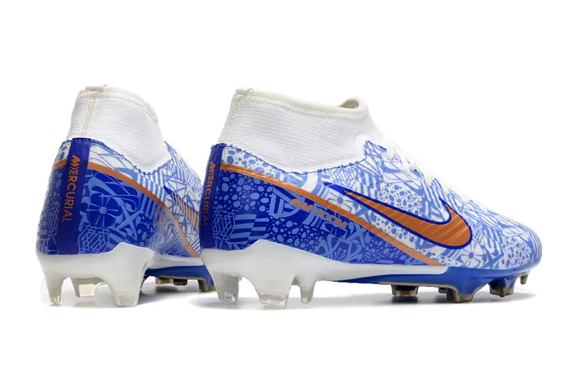 CR7 x Nike Air Zoom Mercurial Superfly 9 Academy FG - Blue/Electric Blue/Brilliant Orange