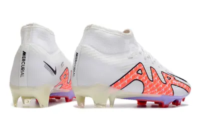 Nike Air Zoom Mercurial Superfly 9 Academy FG - White/Flame Orange/Sharp Purple
