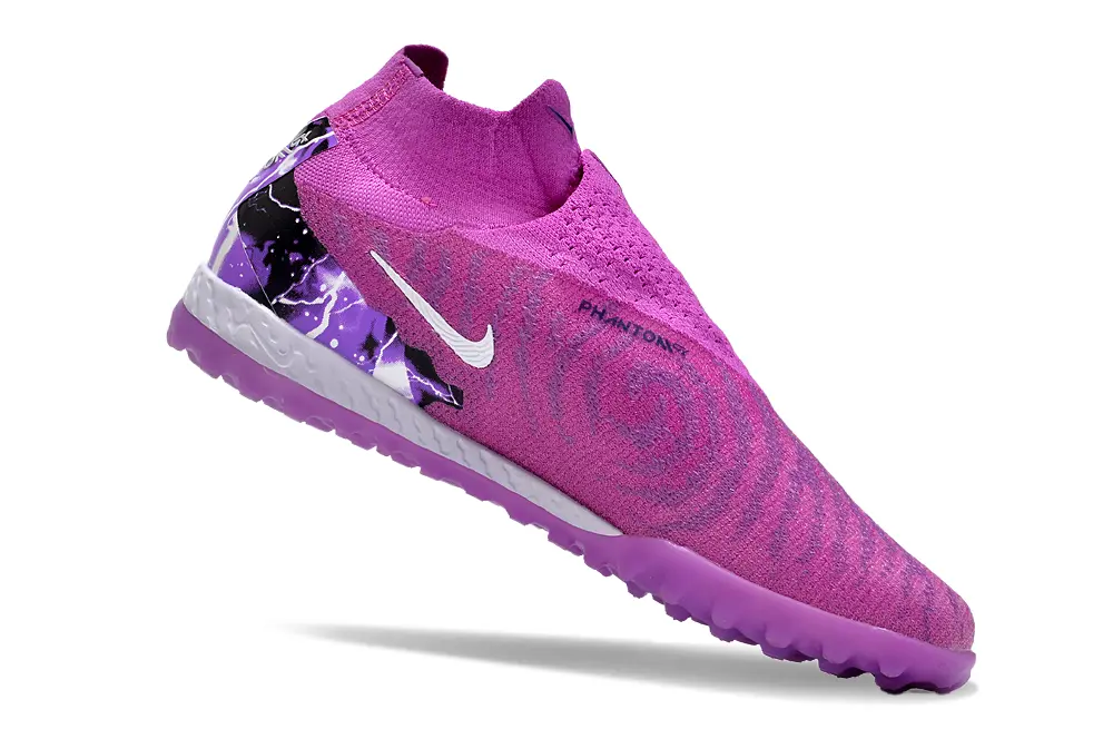 Nike Phantom GX Elite DF TF - Pink/Electric Purple/Black Lightning