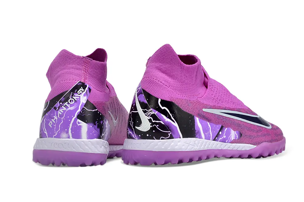 Nike Phantom GX Elite DF TF - Pink/Electric Purple/Black Lightning