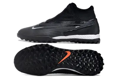 Nike Phantom GX Elite DF TF - Black/Graphite Grey/Blaze Orange