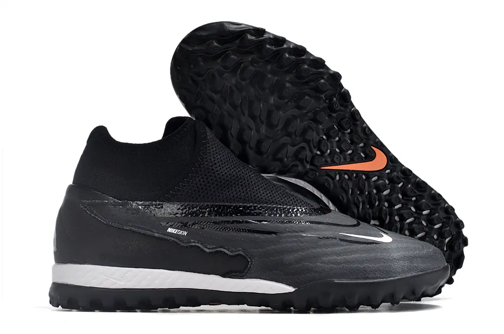 Nike Phantom GX Elite DF TF - Black/Graphite Grey/Blaze Orange