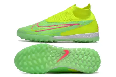 Nike Phantom GX Elite DF TF - Yellow/Neon Green/Hot Pink