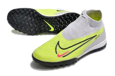 Nike Phantom GX Elite DF TF - Yellow/Lime Green/Silver Grey