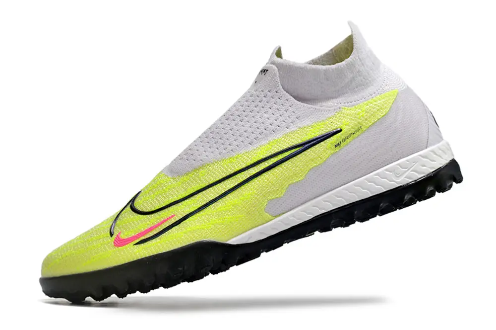 Nike Phantom GX Elite DF TF - Yellow/Lime Green/Silver Grey