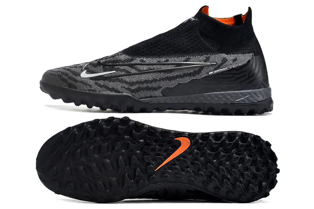 Nike Phantom GX Elite DF TF - Black/Charcoal Grey/Flame Orange