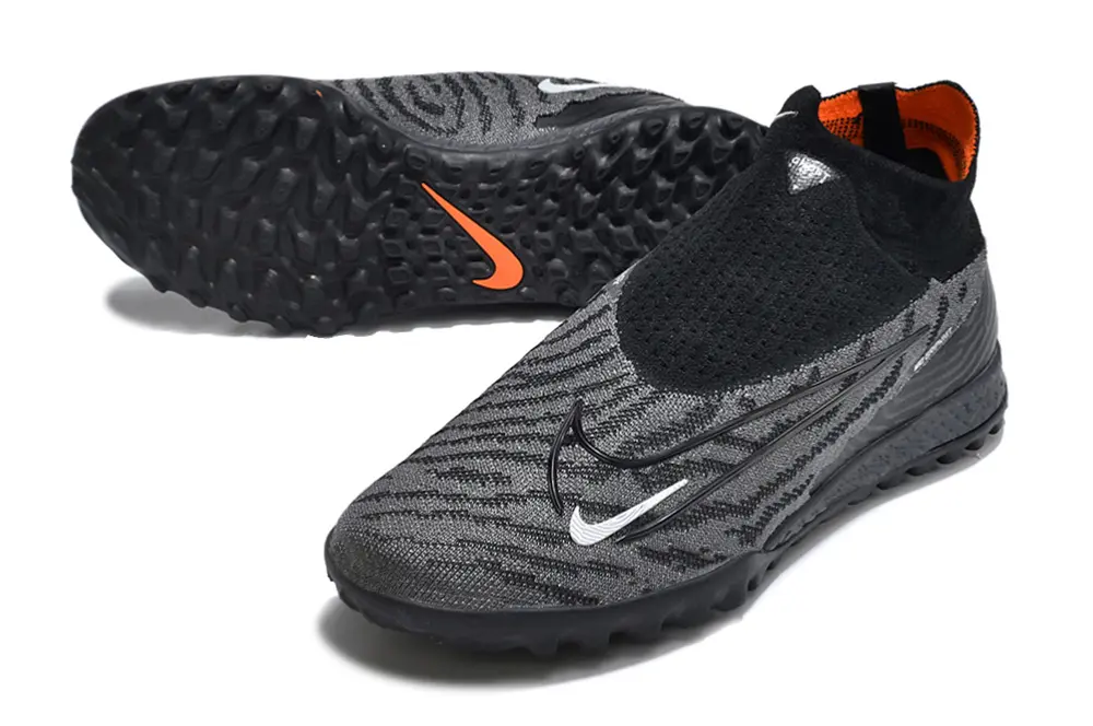 Nike Phantom GX Elite DF TF - Black/Charcoal Grey/Flame Orange