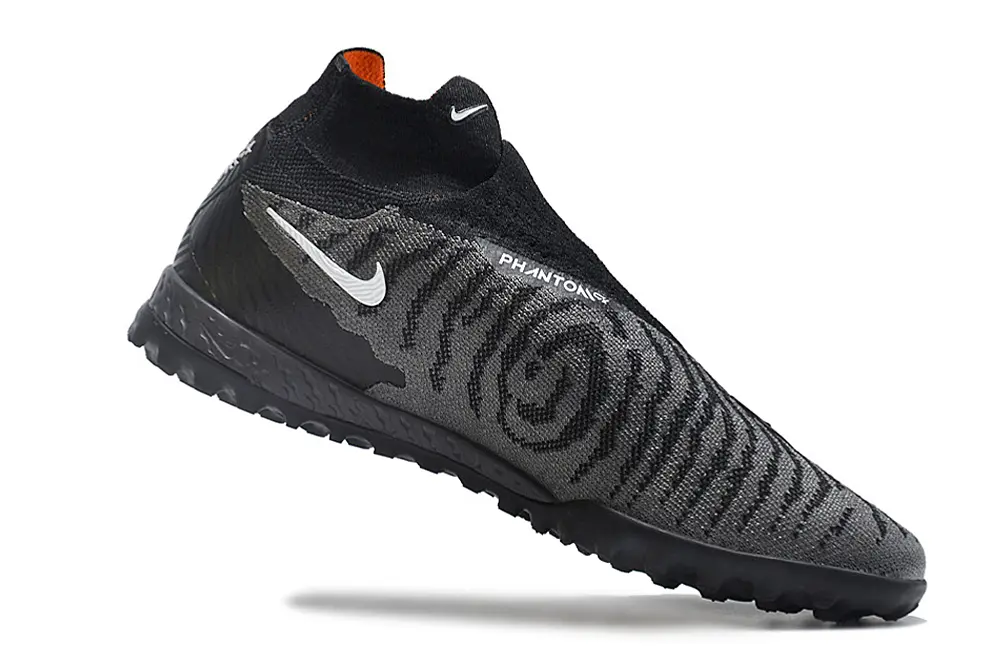 Nike Phantom GX Elite DF TF - Black/Charcoal Grey/Flame Orange