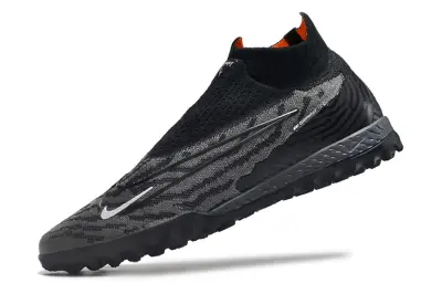 Nike Phantom GX Elite DF TF - Black/Charcoal Grey/Flame Orange