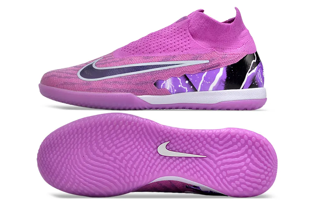 Nike Phantom GX Elite DF IC - Pink/Vibrant Pink/Deep Purple