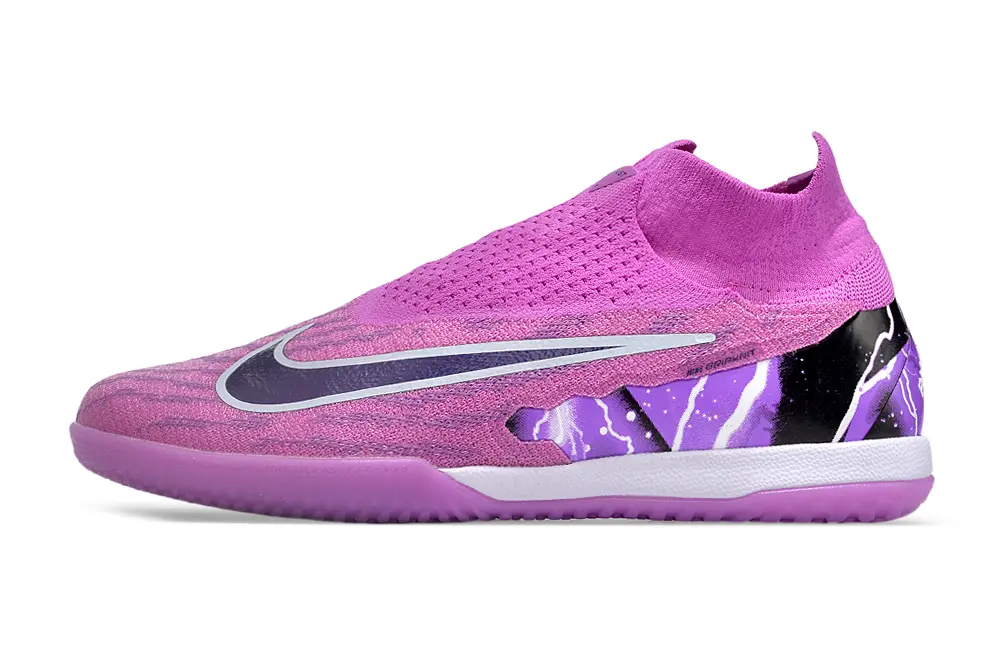 Nike Phantom GX Elite DF IC - Pink/Vibrant Pink/Deep Purple