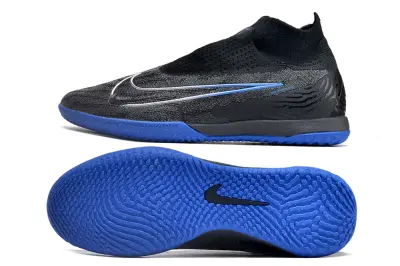 Nike Phantom GX Elite DF IC - Black/Electric Blue/Shadow Gray