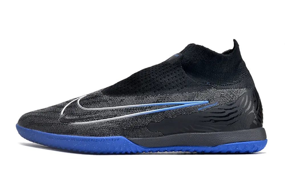 Nike Phantom GX Elite DF IC - Black/Electric Blue/Shadow Gray