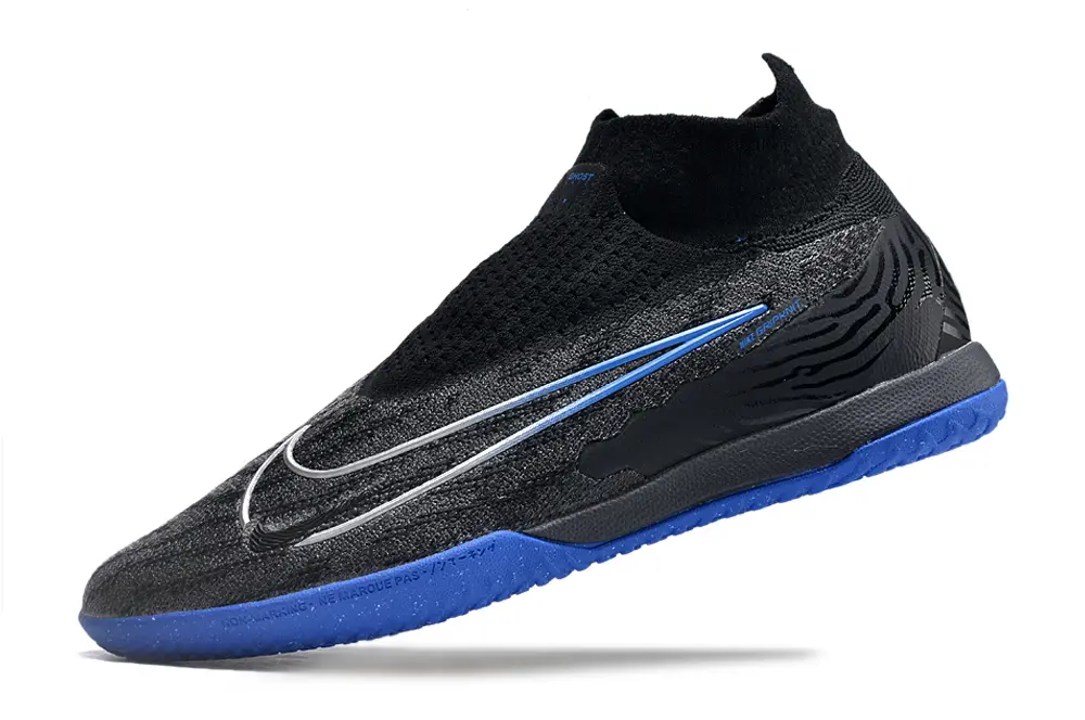 Nike Phantom GX Elite DF IC - Black/Electric Blue/Shadow Gray