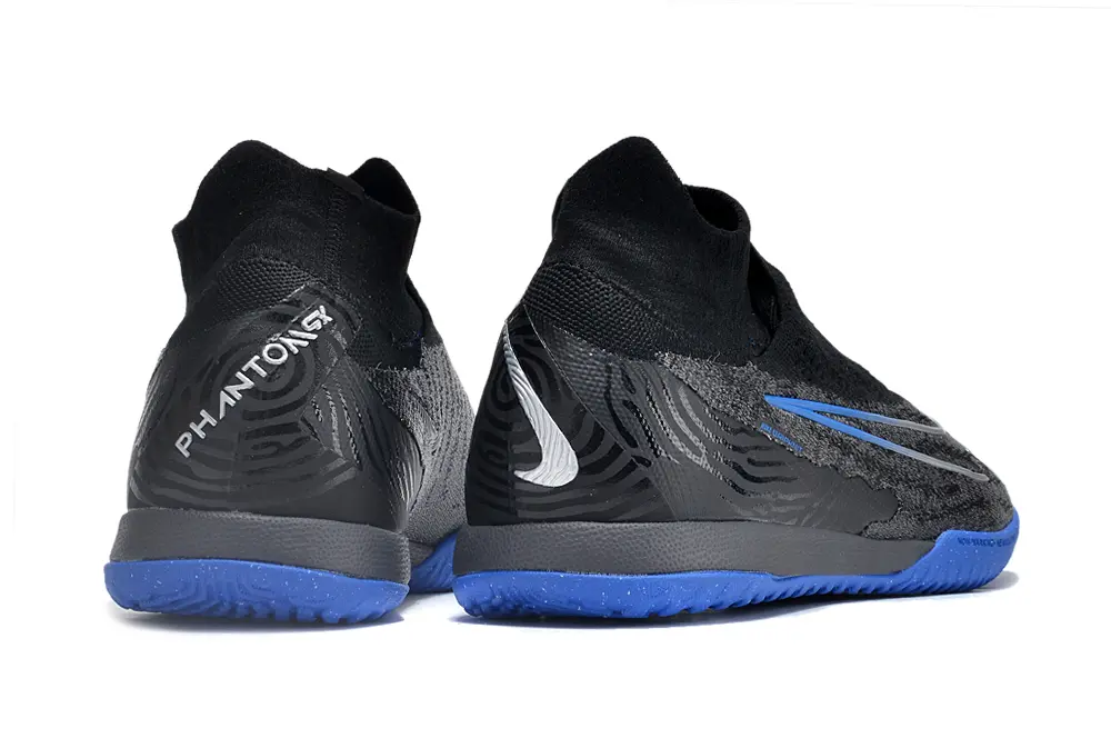 Nike Phantom GX Elite DF IC - Black/Electric Blue/Shadow Gray