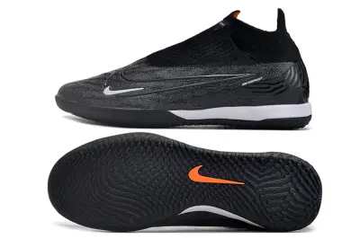 Nike Phantom GX Elite DF IC - Black/Midnight Black/Fiery Orange