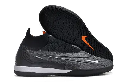 Nike Phantom GX Elite DF IC - Black/Midnight Black/Fiery Orange