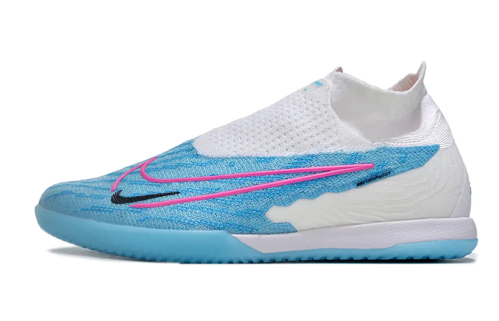 Nike Phantom GX Elite DF IC - Blue/Sky Blue/Neon Pink