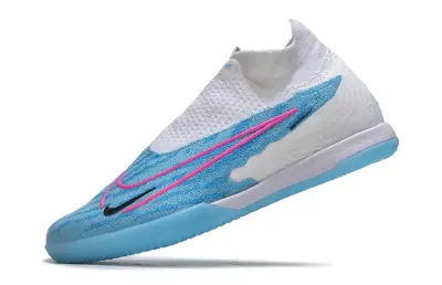 Nike Phantom GX Elite DF IC - Blue/Sky Blue/Neon Pink