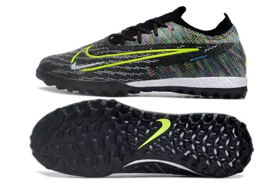 Nike Phantom GX Elite TF - Black/Fluorescent Yellow/Gray