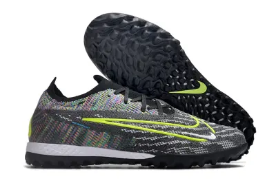 Nike Phantom GX Elite TF - Black/Fluorescent Yellow/Gray