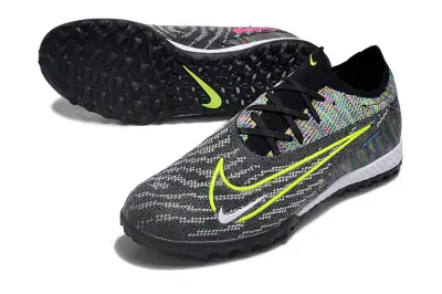 Nike Phantom GX Elite TF - Black/Fluorescent Yellow/Gray