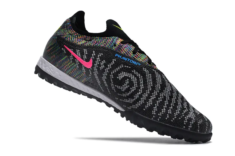 Nike Phantom GX Elite TF - Black/Fluorescent Yellow/Gray