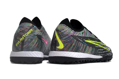 Nike Phantom GX Elite TF - Black/Fluorescent Yellow/Gray
