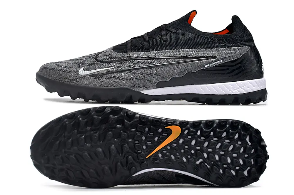 Nike Phantom GX Elite TF - Black/Graphite Gray/Orange