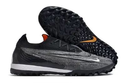 Nike Phantom GX Elite TF - Black/Graphite Gray/Orange