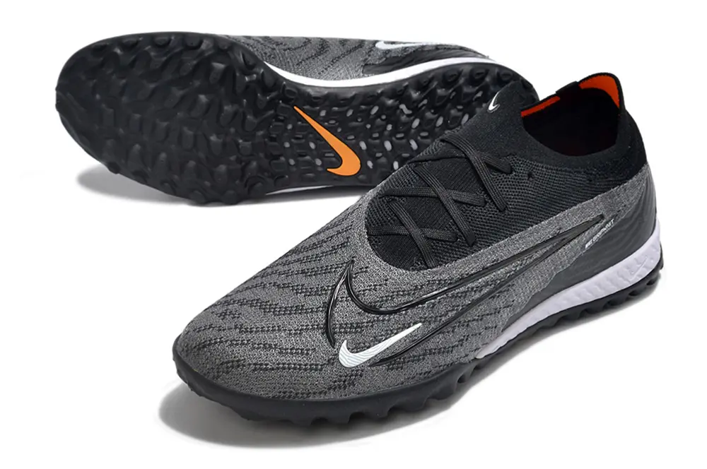 Nike Phantom GX Elite TF - Black/Graphite Gray/Orange