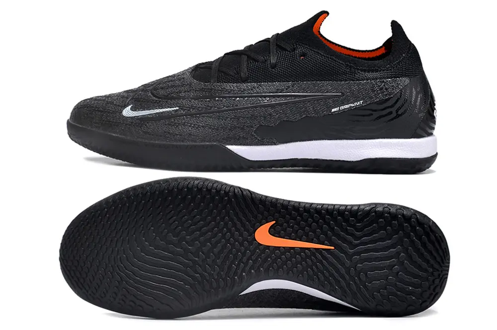 Nike Phantom GX Elite IC - Black/Charcoal Shadow/Crimson Burst