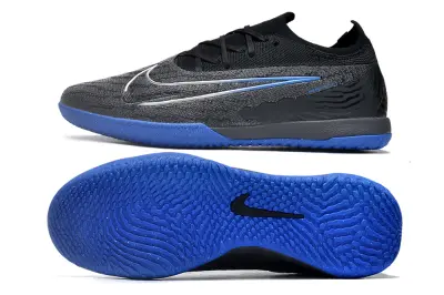 Nike Phantom GX Elite IC - Black/Electric Blue/Gray Mist